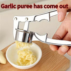 New Garlic Press And Walnut Cracker | Easy Garlic And Walnut Peeling - Suitable for Home Cooking And Modern Kitchens