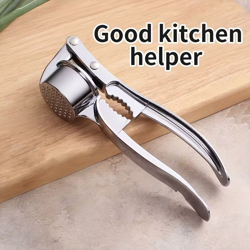 New Garlic Press And Walnut Cracker | Easy Garlic And Walnut Peeling - Suitable for Home Cooking And Modern Kitchens